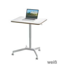 Leitz Schreibtisch "Ergo" weiß 60 x 80 cm