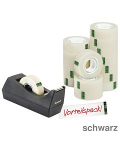 Scotch Tischabroller "C38" schwarz, inkl. 14x Magic 19mmx33m