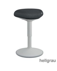 Leitz Sitzhocker "Ergo Active" hellgrau 47-64 cm