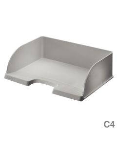 Leitz Briefkorb A4 "Plus Jumbo", quer grau 363 x 273 x 103 mm