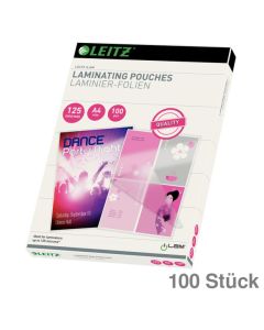 Leitz Laminierfolien "iLAM" A4 glänzend 125 my 100St.