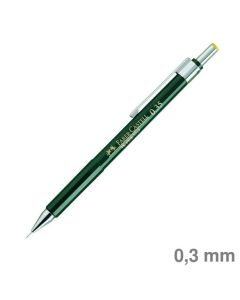 Faber-Castell Druckbleistift "TK-Fine" HB dunkelgrün 0,3 mm