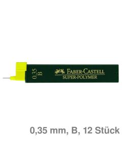 Faber-Castell Feinminen "Super-Polymer" 0,35 mm B 12St.