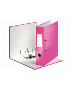 Leitz Ordner A4 "WOW" pink-metallic 80 mm