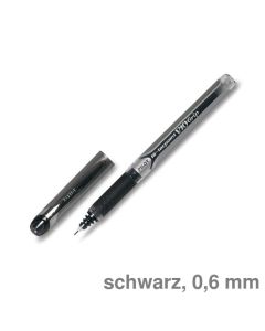 Pilot Tintenroller "Hi-Tecpoint Grip V10" schwarz 0,6 mm