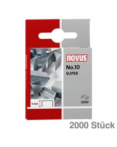 Novus Heftklammern No.10 verzinkt 2.000St.