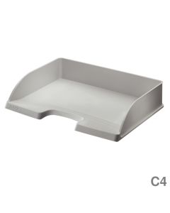 Leitz Briefkorb A4 "Plus", quer grau 363 x 273 x 70 mm