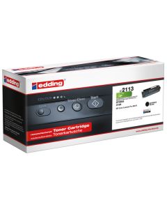 Edding Rebuilt-Toner 2113, HP CF380A schwarz 2.400 Seiten