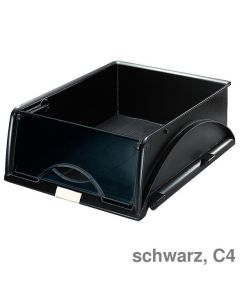 Leitz Briefkorb A4 "Sorty" schwarz 380 x 291 x 127 mm