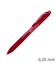 Pentel Gelroller "EnerGel X BLN105" rot 0,25 mm