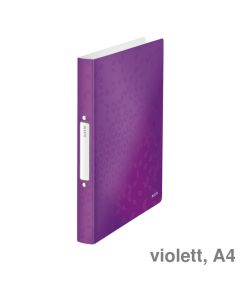 Leitz Ringbuch A4 "WOW" violett 25 mm 2 Ringe