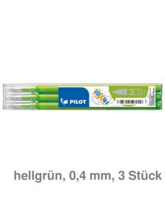 Pilot Tintenroller-Mine "FriXion Ball M" hellgrün 0,4 mm 3St.