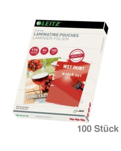Leitz Laminierfolien A4 glänzend 175 my 100St.