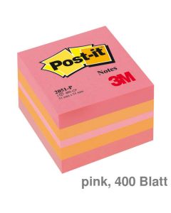 Post-it Haftnotiz-Würfel "Mini" mehrfarbig 51 x 51 mm 400Bl.