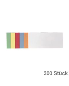 Franken Moderationskarten Rechteck, selbstklebend mehrfarbig 9,5 x 20,5 cm 300St.