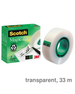Scotch Klebeband "Magic 810" transparent matt 19 mm x 33 m