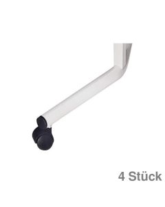 Franken Rollenset für Moderationstafeln schwarz 4St.