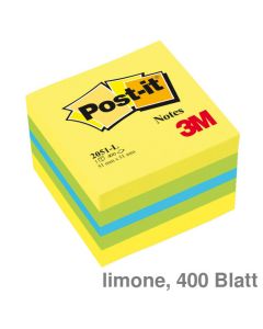 Post-it Haftnotiz-Würfel "Mini" mehrfarbig 51 x 51 mm 400Bl.