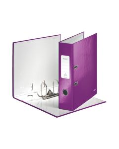 Leitz Ordner A4 "WOW" violett-metallic 80 mm