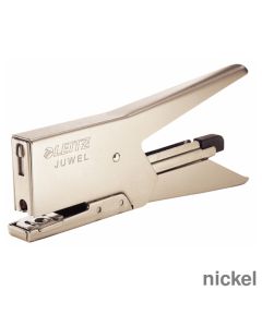 Leitz Heftzange "Juwel 2000", offen/geschlossen nickel 12 Blatt