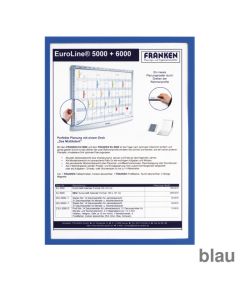 Franken Dokumentenhalter A4 "X-tra!Line" blau