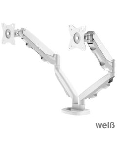Fellowes Monitorarm "Eppa" weiß 2x8kg