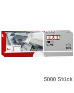 Novus Heftklammern NE8 verzinkt 5.000St.