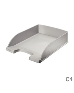 Leitz Briefkorb A4 "Plus" silber 255 x 360 x 70 mm