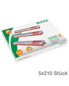 Leitz Heftklammern ""Power Performance K12" 26/12 verzinkt 5x210St.