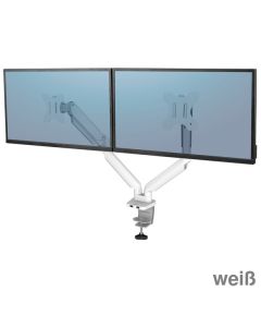 Fellowes Monitorarm "Platinum Series" weiß 2x8kg