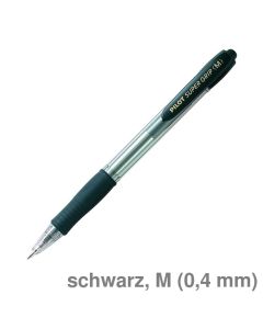 Pilot Kugelschreiber "Super Grip" schwarz M (0,4 mm)