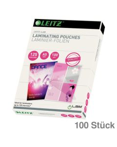 Leitz Laminierfolien "iLAM" A5 glänzend 125 my 100St.