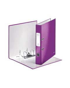 Leitz Ordner A4 "WOW" violett-metallic 52 mm