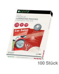 Leitz Laminierfolien "iLAM UDT" A4 glasklar 175 my 100St.
