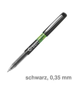 Pilot Tintenroller "Greenball" schwarz 0,4 mm