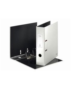 Leitz Ordner A4 "WOW" perlweiß 80 mm