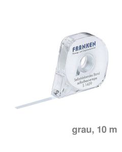 Franken Einteilungsband grau 8 mm x 10 m