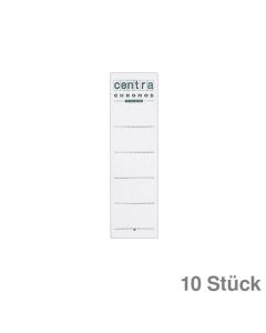 Centra Einsteck-Rückenschilder weiß 55 x 190 mm 10St.