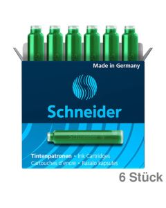 Schneider Tintenpatronen "Standard" grün 6St.