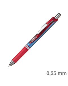 Pentel Gelroller "EnerGel BLN75" rot 0,25 mm