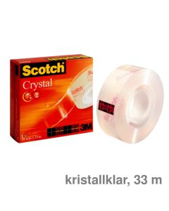 Scotch Klebeband "Crystal 600" transparent 19 mm x 33 m