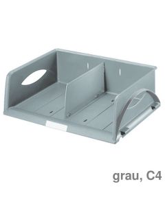 Leitz Briefkorb A4 "Sorty", quer grau 408 x 295 x 127 mm