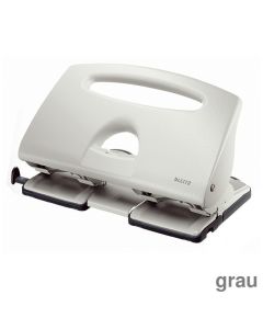 Leitz Doppellocher grau 40 Blatt