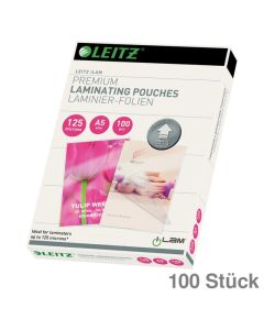 Leitz Laminierfolien "iLAM UDT" A5 glänzend 125 my 100St.