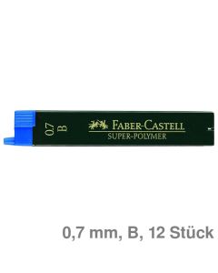 Faber-Castell Feinminen "Super-Polymer" 0,7 mm B 12St.