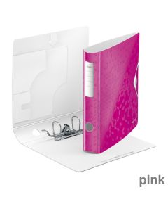 Leitz Ordner A4 "Active WOW" pink-metallic 65 mm