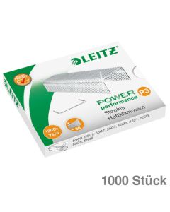 Leitz Heftklammern "Power Performance P3" 26/6 verzinkt 1.000St.