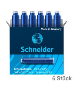 Schneider Tintenpatronen "Standard" königsblau 6St.
