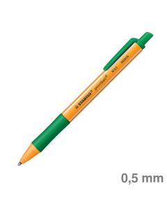 Stabilo Kugelschreiber "pointball" grün 0,5 mm