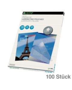 Leitz Laminierfolien "iLAM UDT" A3 glasklar 100 my 100St.